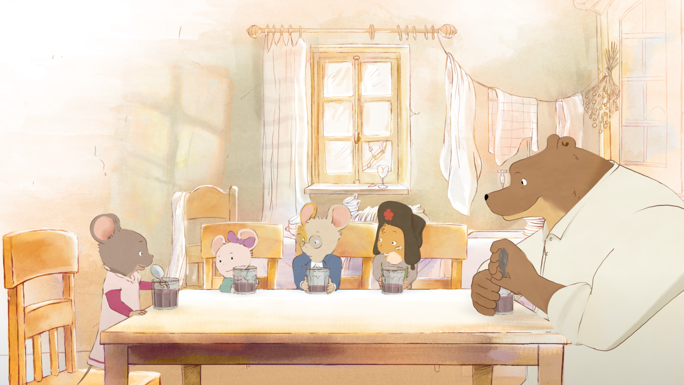 ernest & célestine winterpret filmstill