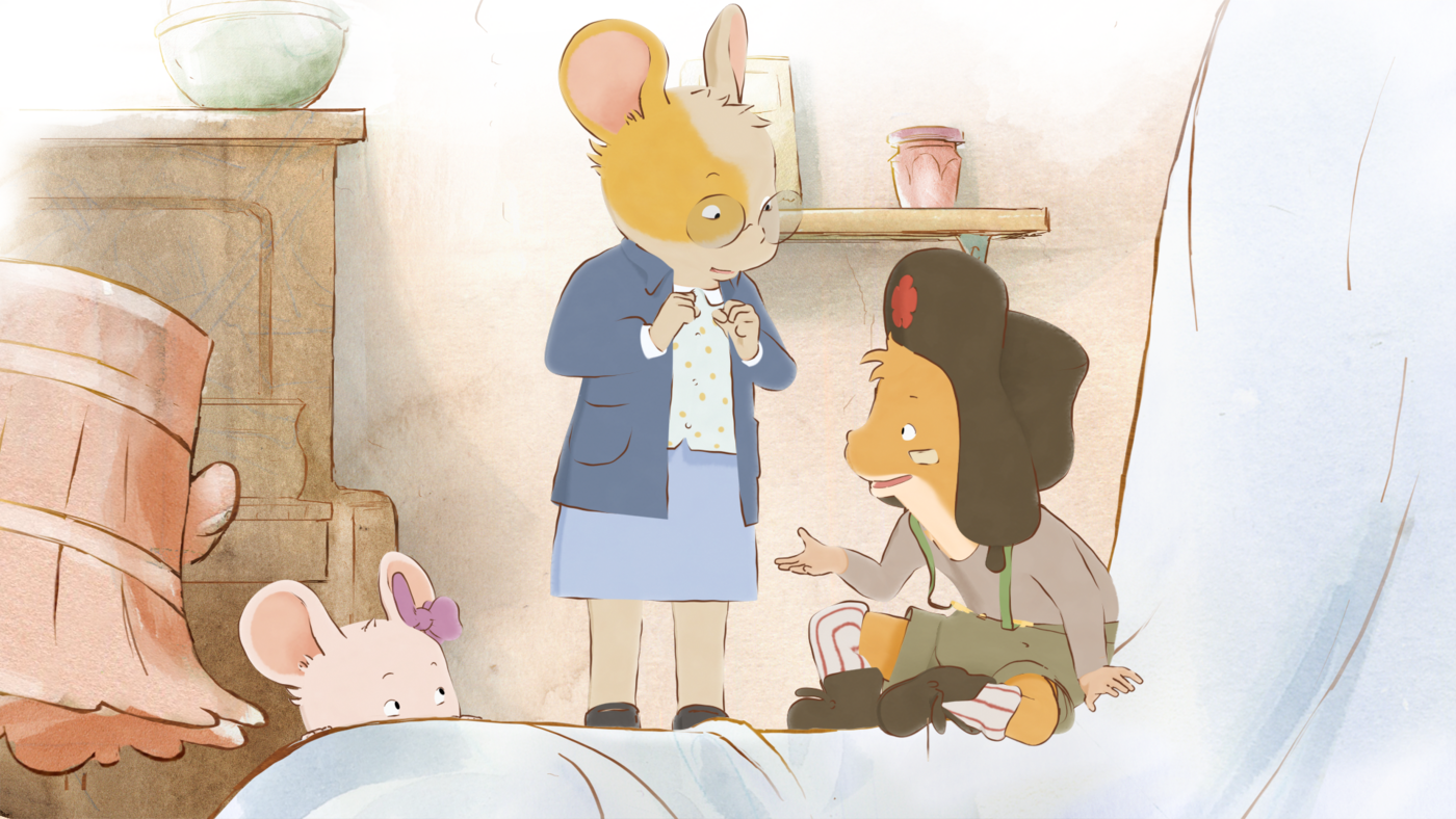 ernest & célestine winterpret filmstill